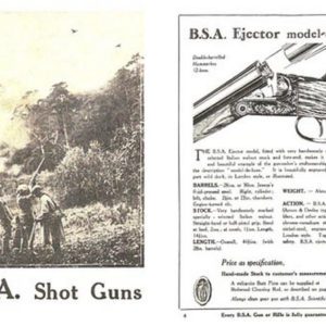 BSA 1950 Circa (UK) Shotguns, Rifles & Air Guns Catalog