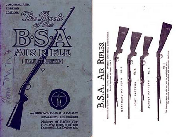 BSA 1911  (Birmingham Small Arms) Air Gun Catalog - GB-img-0