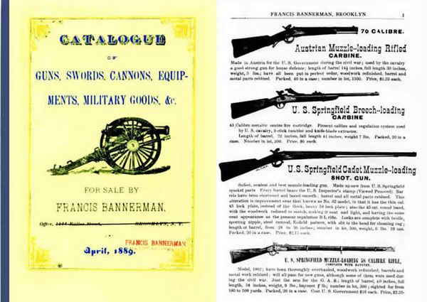 Bannerman 1889 Guns & Surplus Goods Catalog - GB-img-0