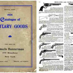 Bannerman 1904 Gun, Cannon and Surplus Catalog