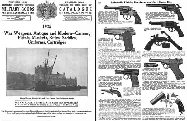 Bannerman 1925 Francis & Sons Gun Catalog - GB-img-0