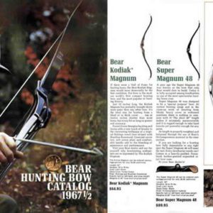 Bear 1967 1/2  Archery Catalog (Intro for Super Kodiak etc)
