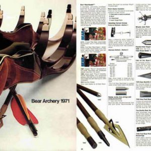 Bear 1971 Archery Catalog