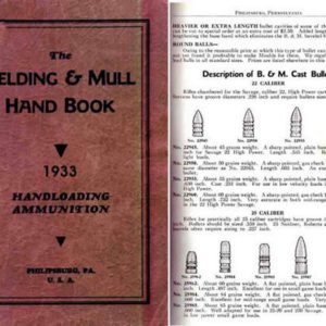 Belding & Mull 1933 Ammunition Reloading Hand Book