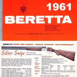 Beretta 1961 Firearms Catalog