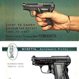 Beretta 1932 circa 6.35mm Automatic Manual