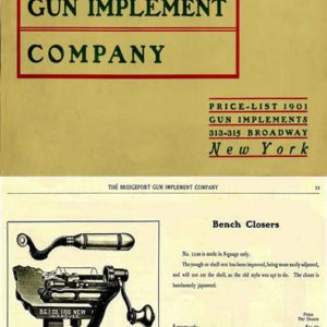 Bridgeport Gun Implement Co. 1901 Reloading Equipment