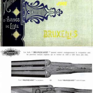 Brancquaert Manufacture d'Armes de Luxe 1905 Gun Catalog