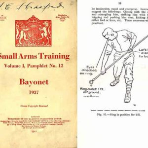 Bayonet Training 1937 - Australian Small Arms Training Manual- rev. 1941