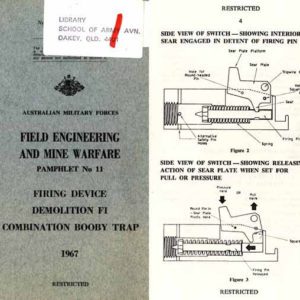 Booby Trap - Mine Warfare 1967 - Australian -Manual