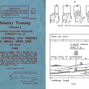 Fire Control and Theory of Small Arms Fire 1949- Manual