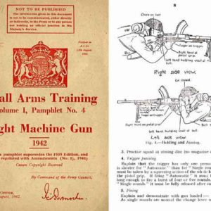 Bren 1942 .303 Light Machine Gun- Small Arms Training (UK) -Manual