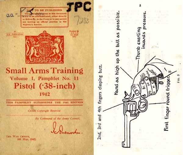 Enfield/Webley .38 Revolver/Pistol 1942 - British Arms Training - GB-img-0