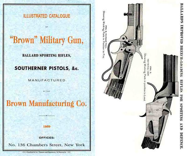 Brown 1869 Military Gun and Ballard Sporting Rifles Catalog - GB-img-0
