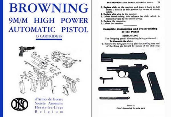 Browning 1935 () 9mm Hi Power Manual - GB-img-0