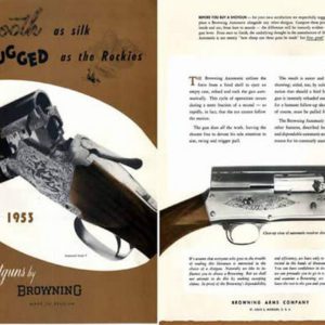 Browning 1953 FN Shotguns (Liege) Catalog