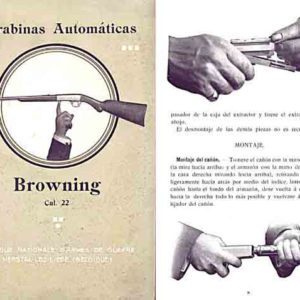 Browning 1914 (circa) FN .22 Automatic Rifle Manual (Spanish)