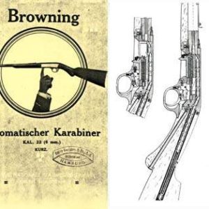 Browning 1935 (circa) .22 Auto Rifle Manual (in German)