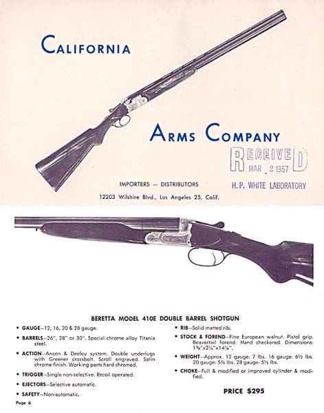 Ferlach - California Arms (Beretta, Ferlach, Merkel) 1954 - GB-img-0