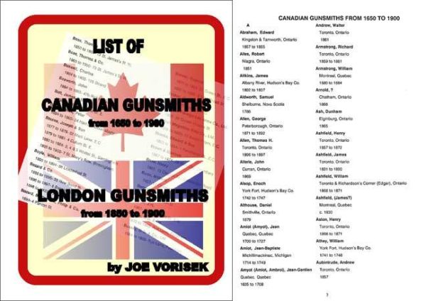 Canadian and London Gunsmiths