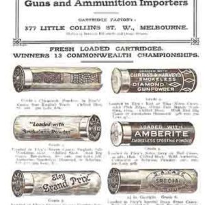 Case, SA (AU-Melb) 1917 Circa Guns and Ammo