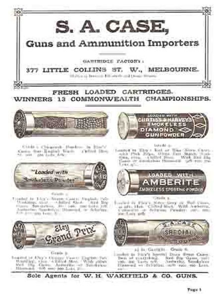Case, SA (AU-Melb) 1917  Guns and Ammo - GB-img-0