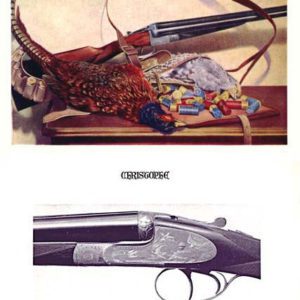 Christophe (Belgian) Gun Catalog - 1922