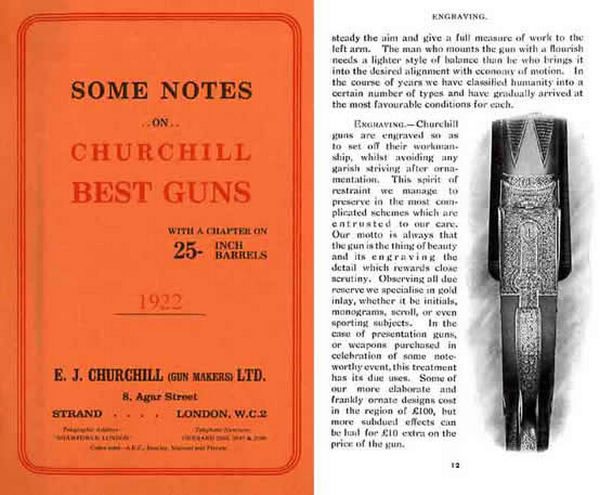 Churchill Gun Makers ( UK ) 1922 Catalog - GB-img-0
