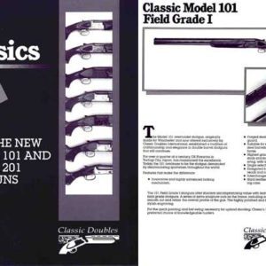 Classic Doubles 1985 Gun Catalog
