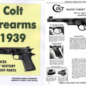 Colt 1939 Firearms & Component Parts Stoeger Catalog