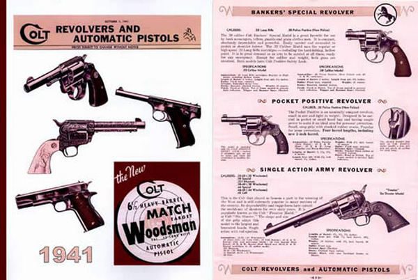Colt 1941 Revolvers and Automatic Pistols Catalog - GB-img-0