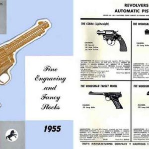 Colt 1955 Fine Engraving, Stocks and Guns Catalog