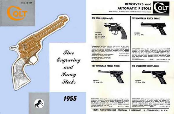 Colt 1955 Fine Engraving, Stocks and Guns Catalog - GB-img-0