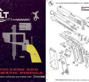 Colt 1962 Component Parts Catalog