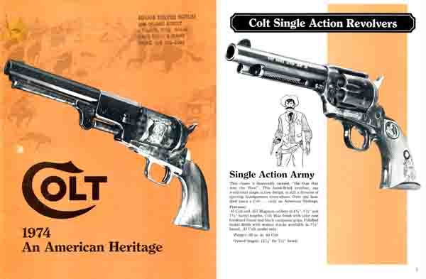 Colt 1974 Gun Catalog - GB-img-0
