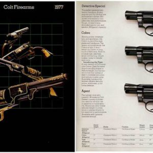 Colt 1977 Firearms Gun Catalog