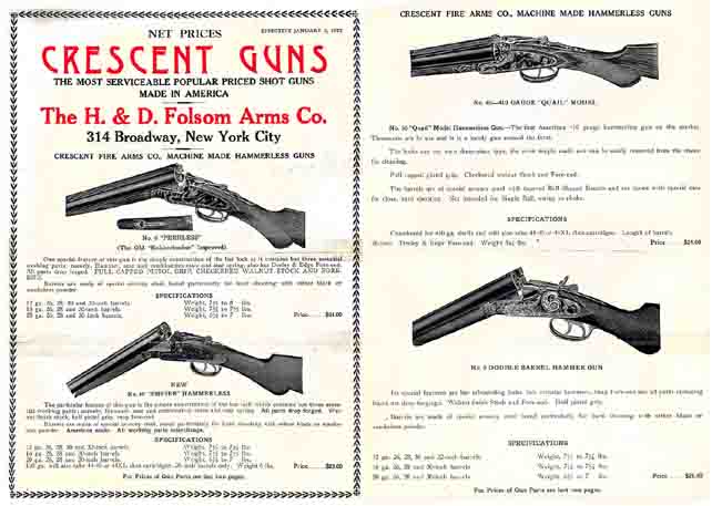 Crescent Arms 1927 Gun Catalog - GB-img-0
