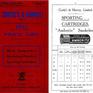 Curtis's & Harvey Ltd. ( UK ) 1912 Gun Ammunition Catalogue