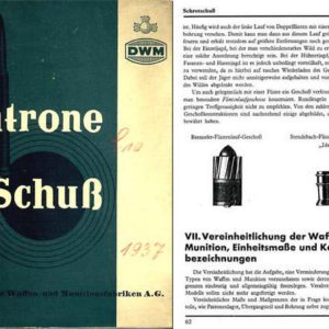 DWM 1937 Ammunition Catalog (in English)