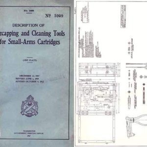 Decapping and Cleaning Tools for Small Arms 1907- 1917ed