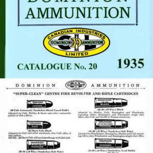Dominion Ammunition 1935 Catalogue No. 20 (Canada)