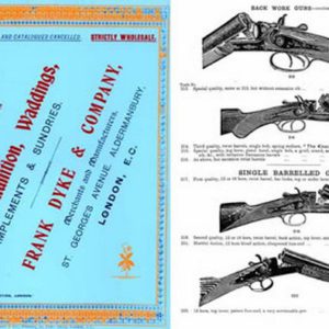 Dyke, Frank & Company Gun Catalog 1915 Circa (UK)
