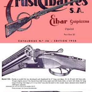 Eibar (Spain) Gun 1959 Catalog