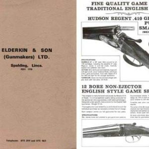 Elderkin (Lincolnshire, UK) 1985 Gun Catalog