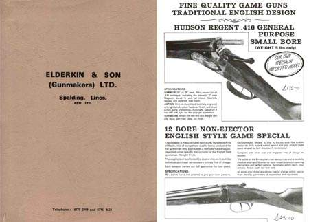 Elderkin (Lincolnshire, UK) 1985 Gun Catalog - GB-img-0