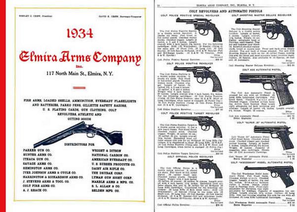 Elmira Arms Company 1934 Gun & Sport Catalog (Elmira NY) - GB-img-0