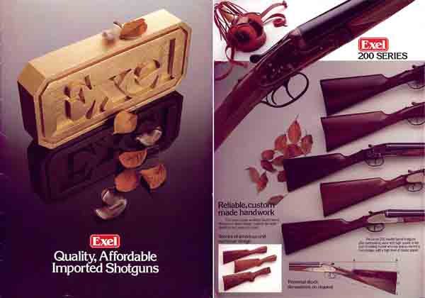 Excel Arms of America 1985 Imported Gun Catalog - GB-img-0