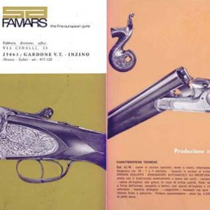 Famars (Italian) Gun 1972 Catalog