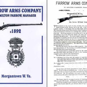 Farrow Arms Company 1892 Circa Catalog