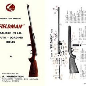 Fieldman Rifles Manual (AU) 1955 Circa
